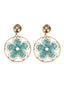 Earring Blossom – Blue