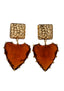 Earring Wakaki – Brown