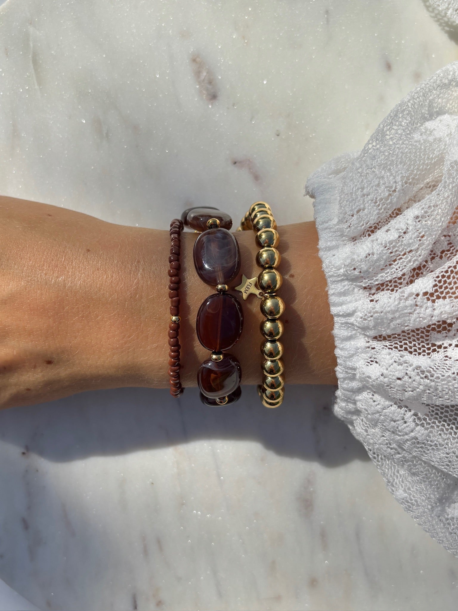 Bracelet Ella - Brown