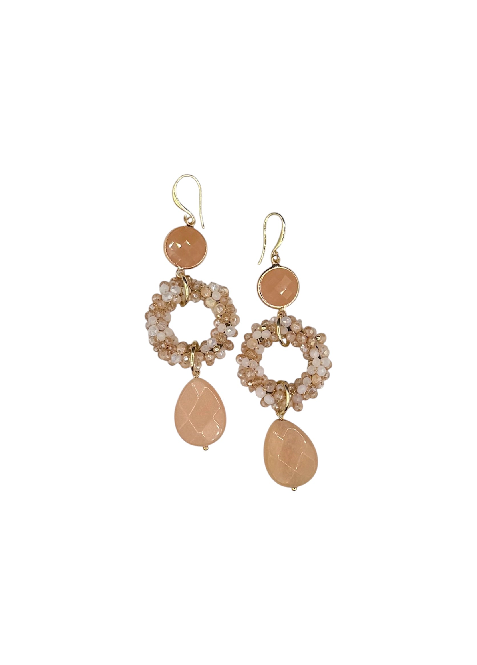 Earring Beau pink