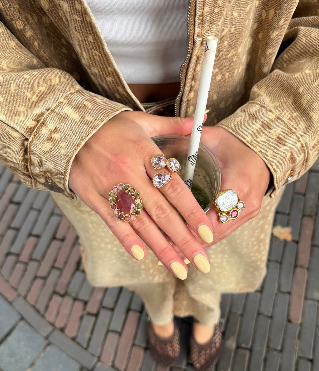 Ring Ziggy - Pink