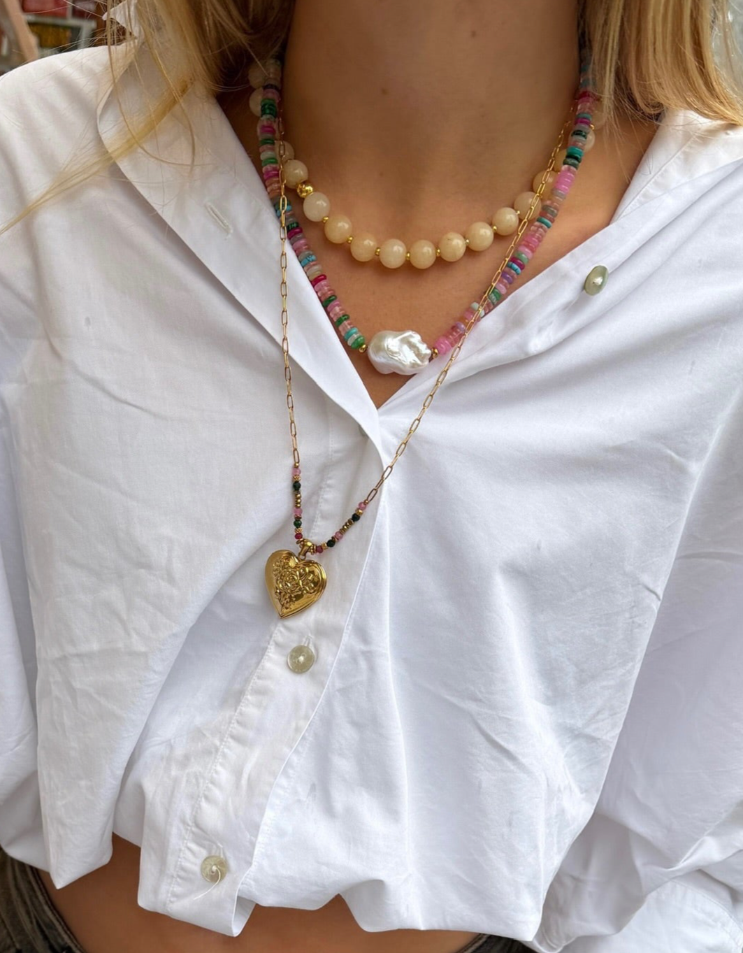 Necklace Cherry Kiss