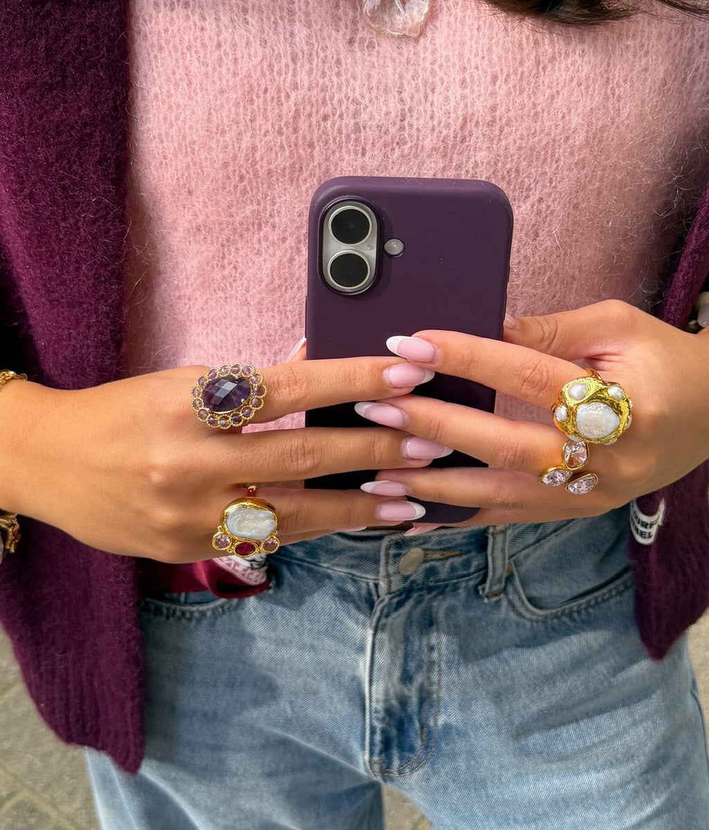 Ring Ziggy - Purple