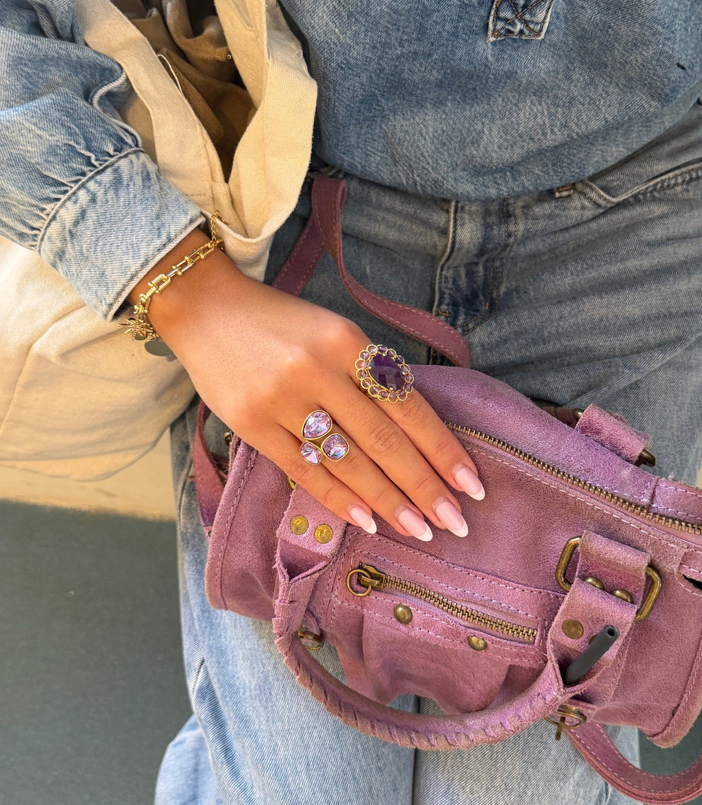 Ring Ziggy - Purple