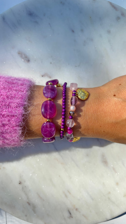 Bracelet Ella - Purple