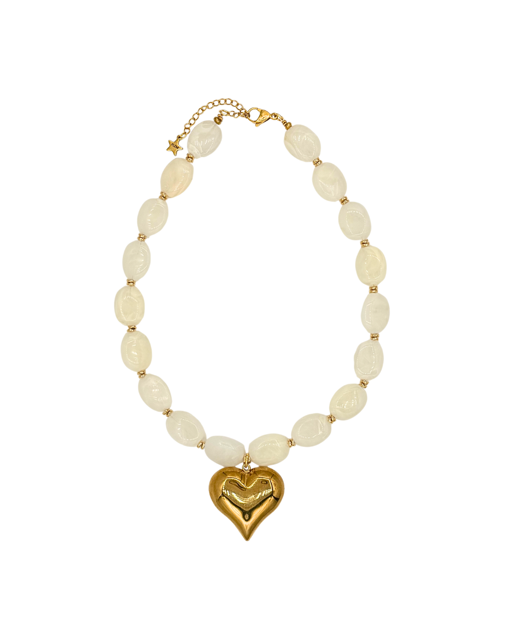 Necklace Amore Rosa - Yellow