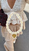 Necklace Amore Rosa - Yellow