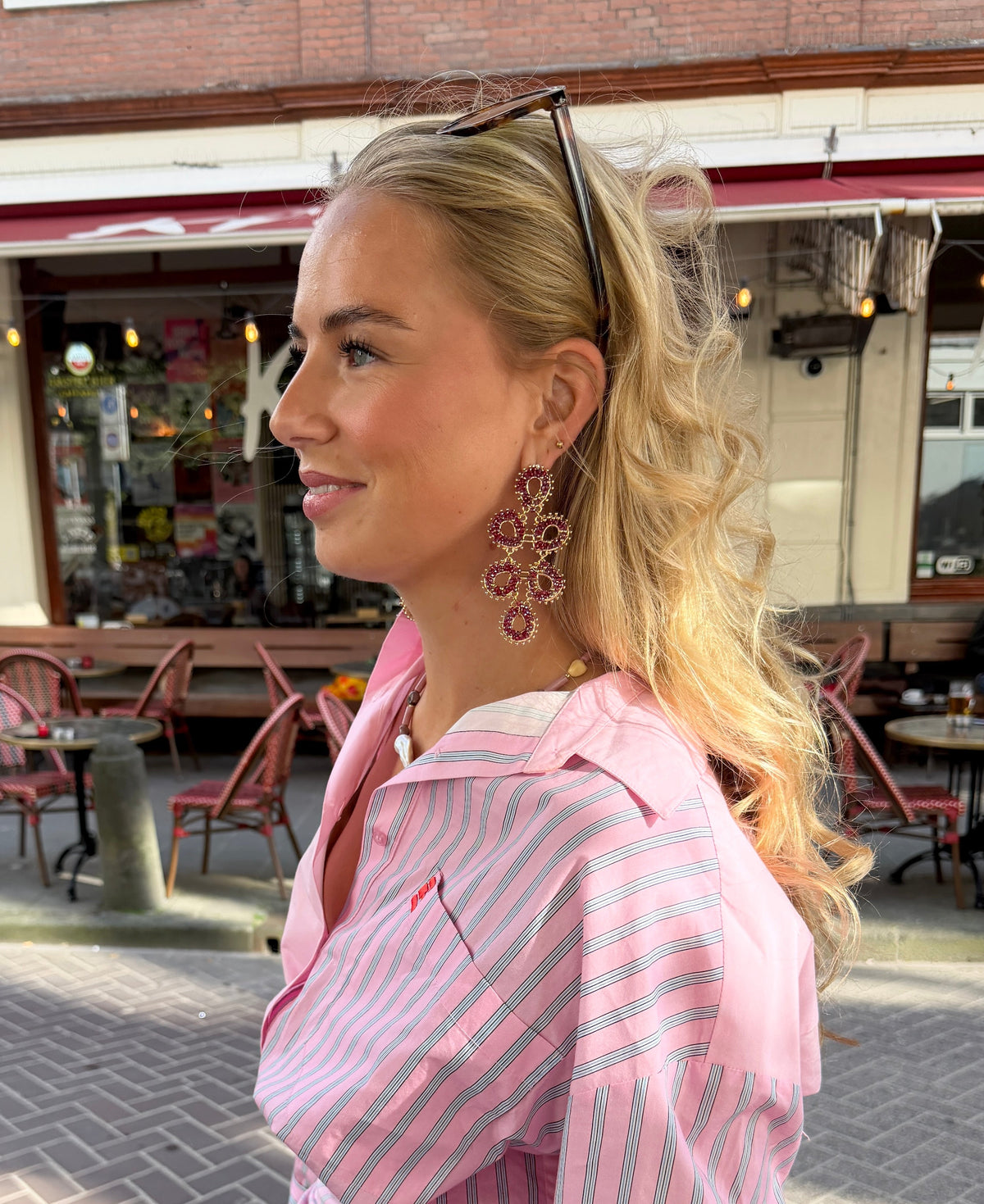 Earring Joy - Red