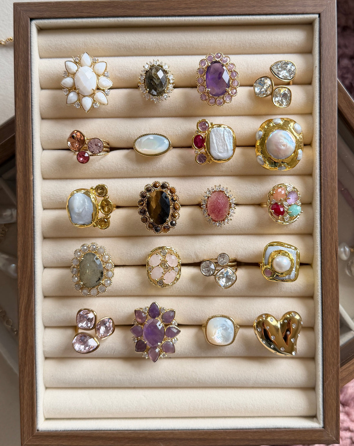 Ring June - Pink