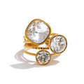 Ring Ster - Silver/Gold