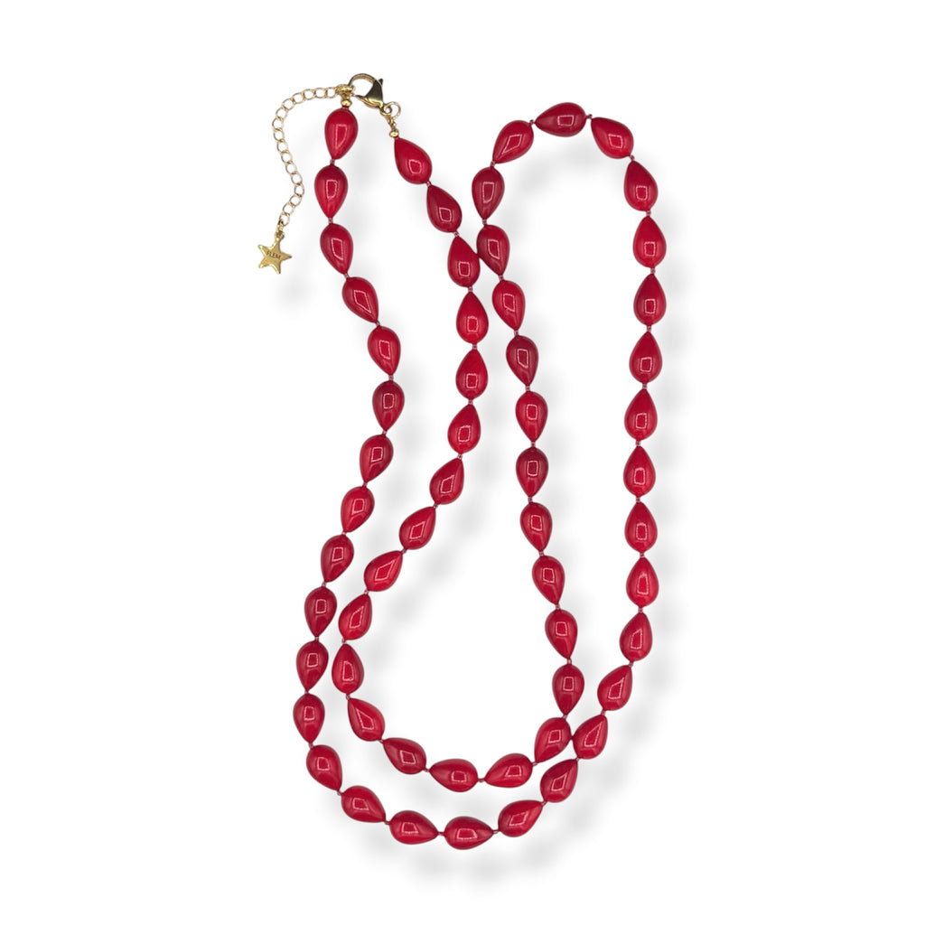 Necklace Sage - Red